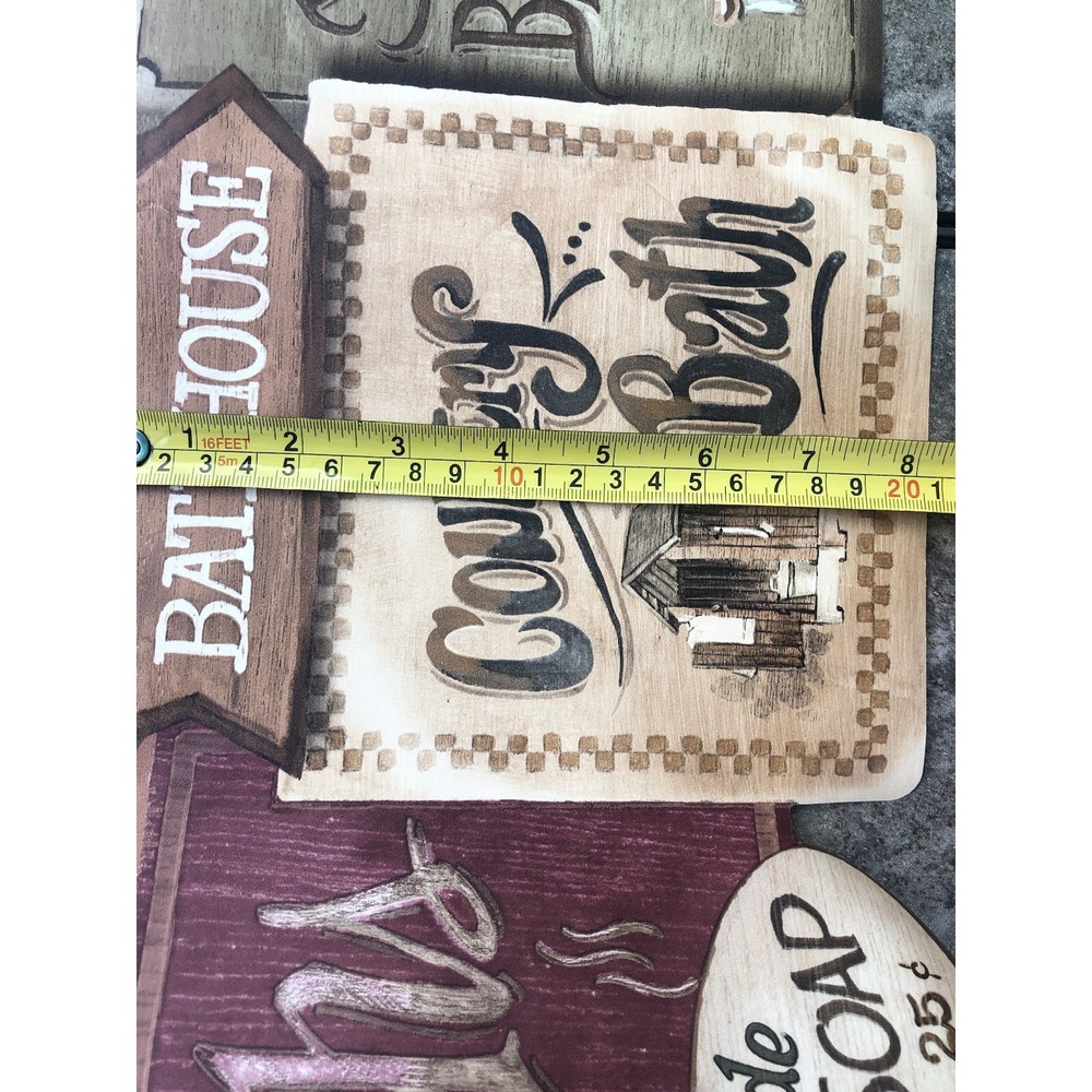 York Antique Bathroom Soap Powder Room Bathhouse Primitive Wallpaper Border 2